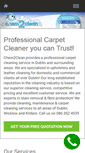 Mobile Screenshot of carpetcleanersdublin.ie